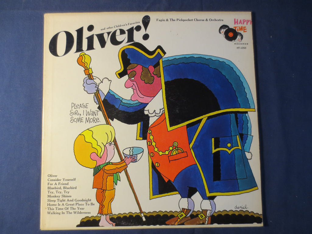Oliver and Other Children's Favorites – Happy Time Records (1965) Vinyl LP