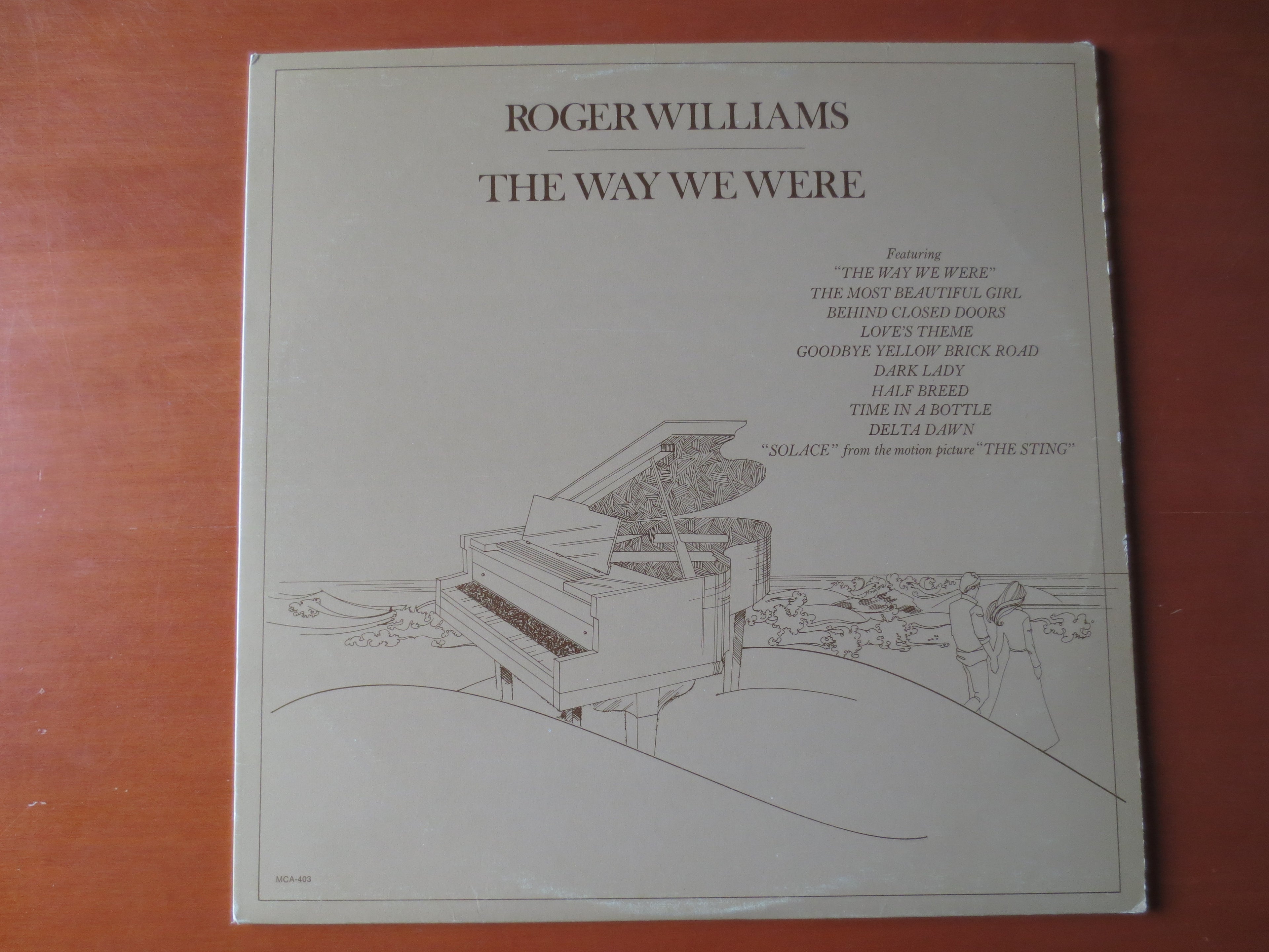 Roger Williams – The Way We Were (1974) Vinyl LP
