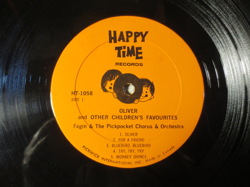 Oliver and Other Children's Favorites – Happy Time Records (1965) Vinyl LP
