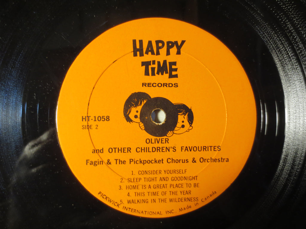 Oliver and Other Children's Favorites – Happy Time Records (1965) Vinyl LP