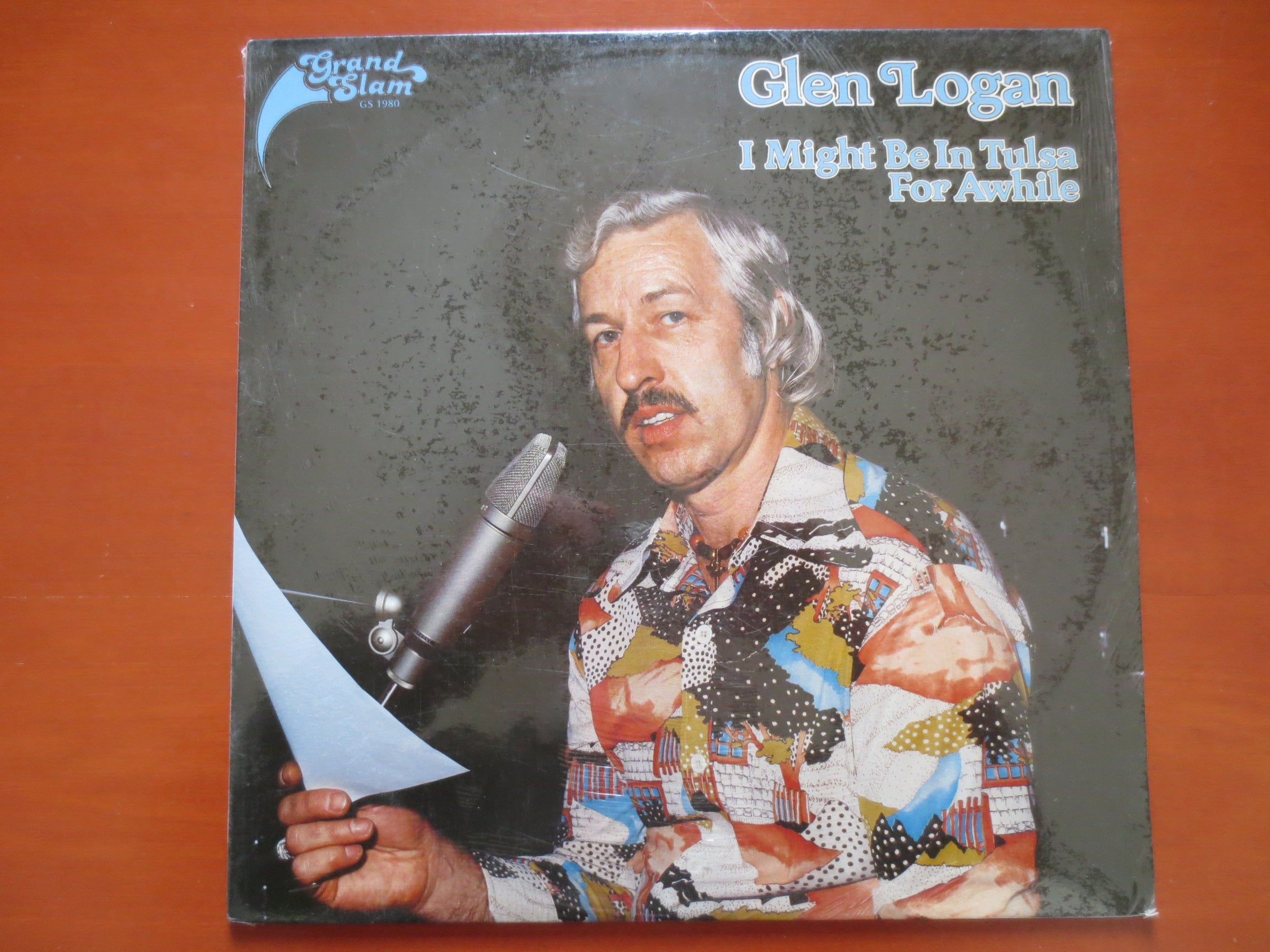 Glen Logan – I Might Be in Tulsa for a While (c.1975) Vinyl LP — Factory Sealed