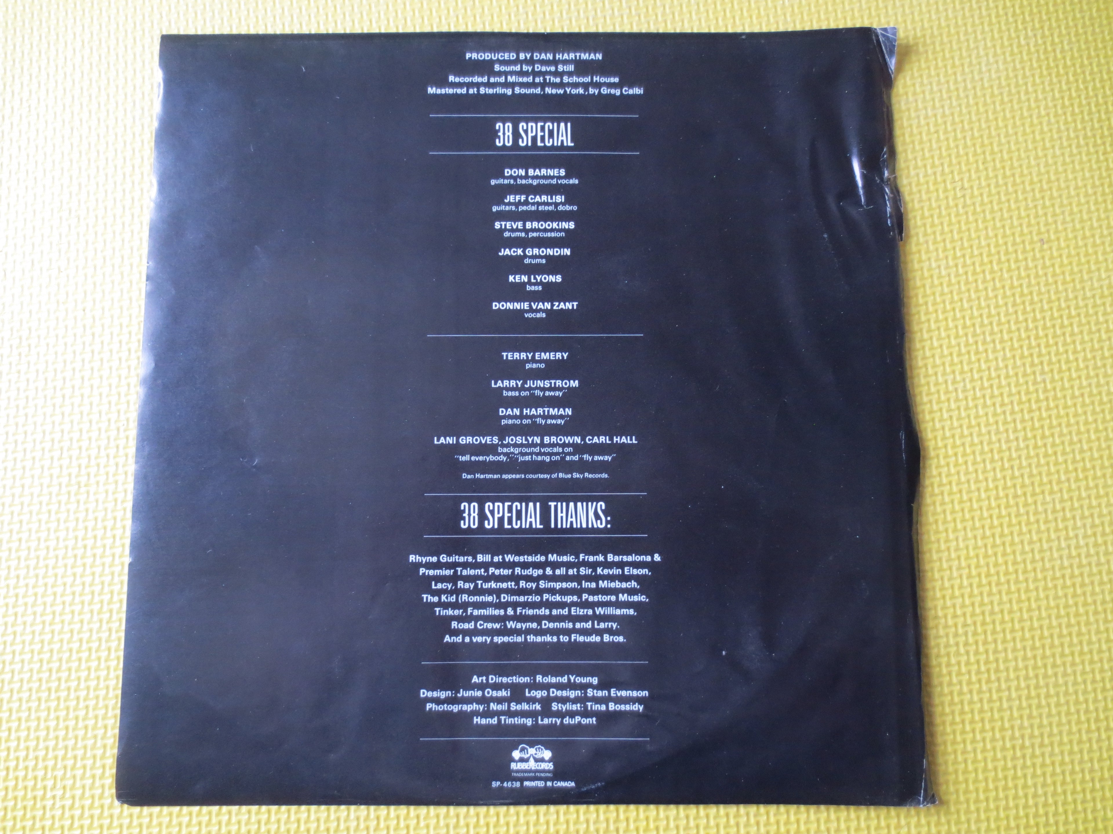 38 Special – 38 Special (1977) Vinyl LP
