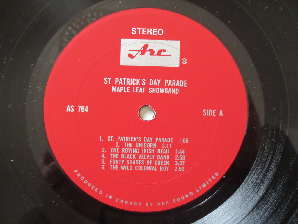 St. Patrick's Day – Maple Leaf Showband (1967) Vinyl LP