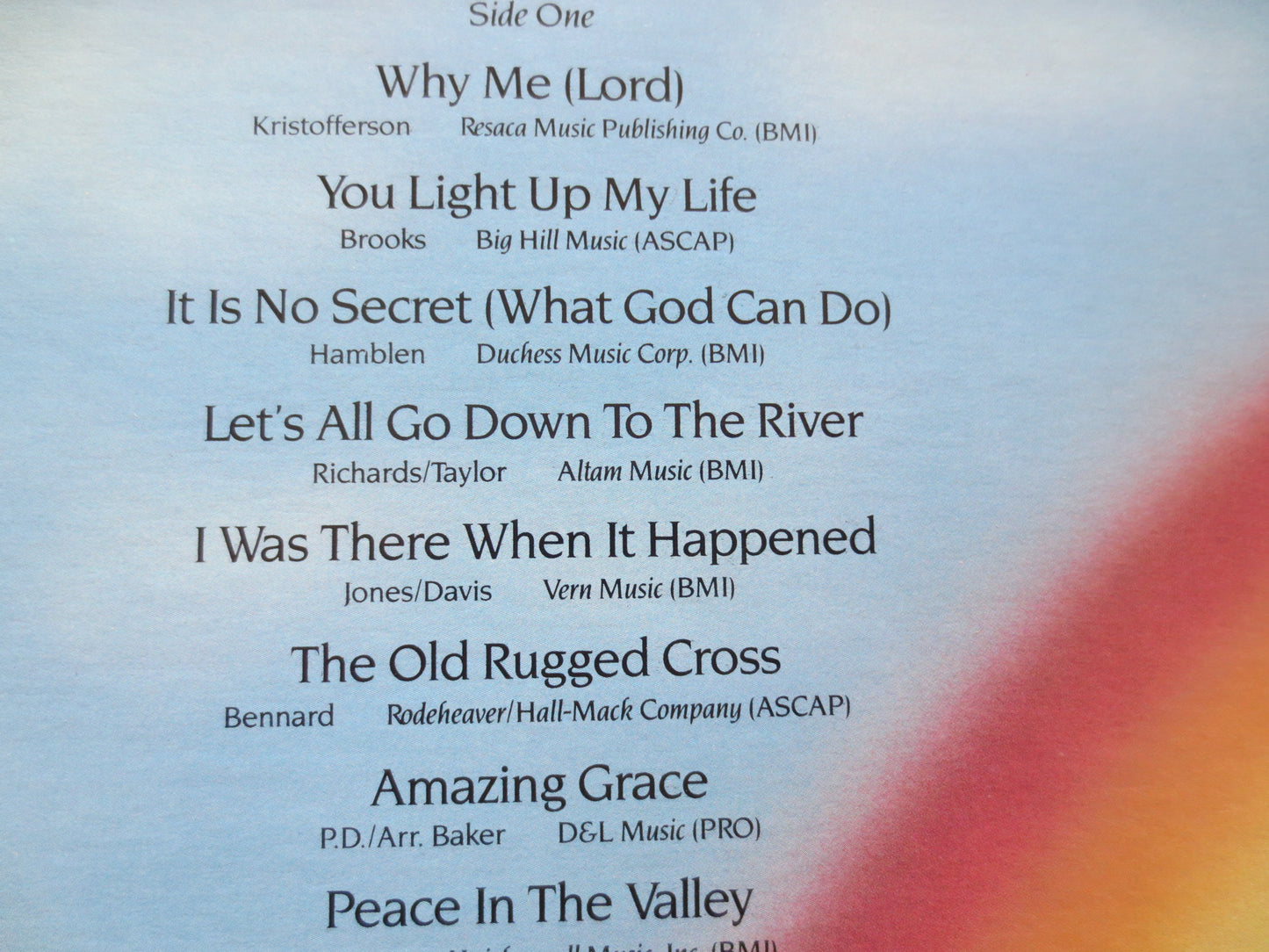 CARROLL BAKER,  Hymns of GOLD, Carroll Baker Record, Carroll Baker Album, Country Records, Carroll Baker Lp, 1985 Records