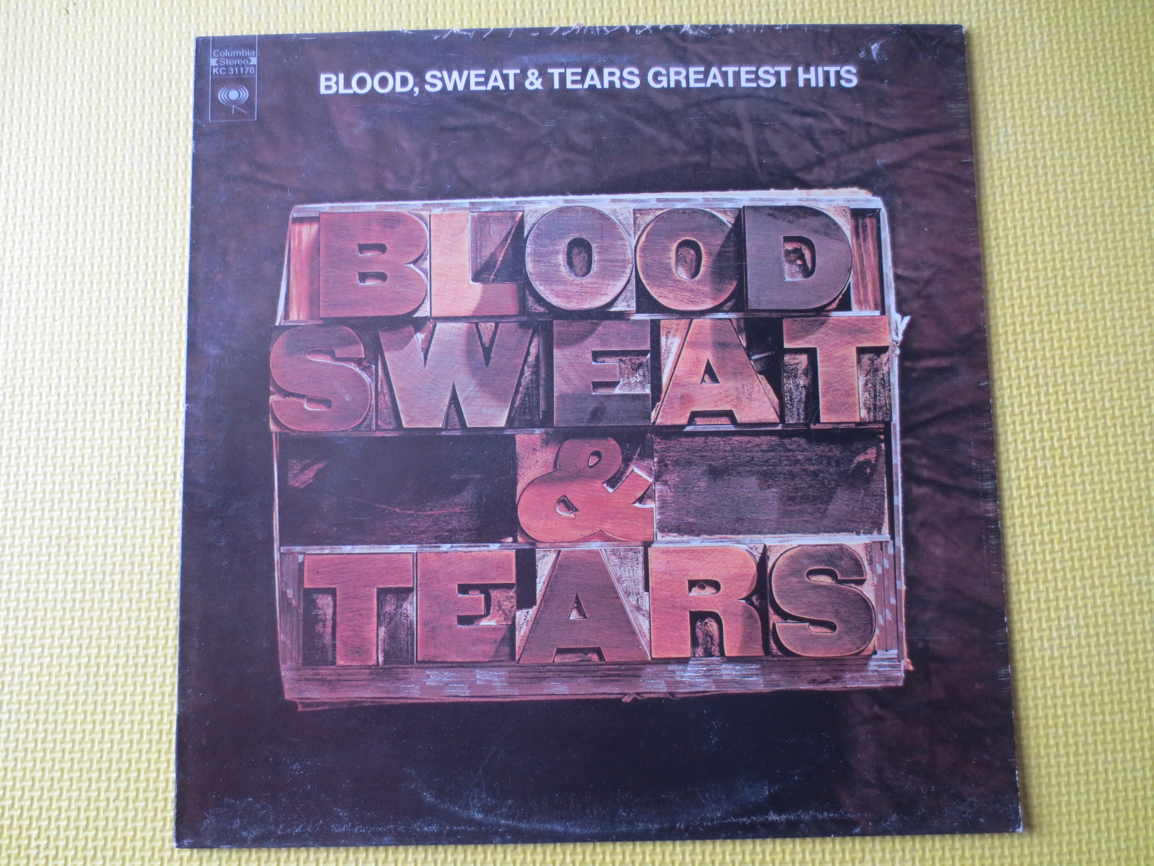 Blood, Sweat & Tears – Greatest Hits (1972) Vinyl LP