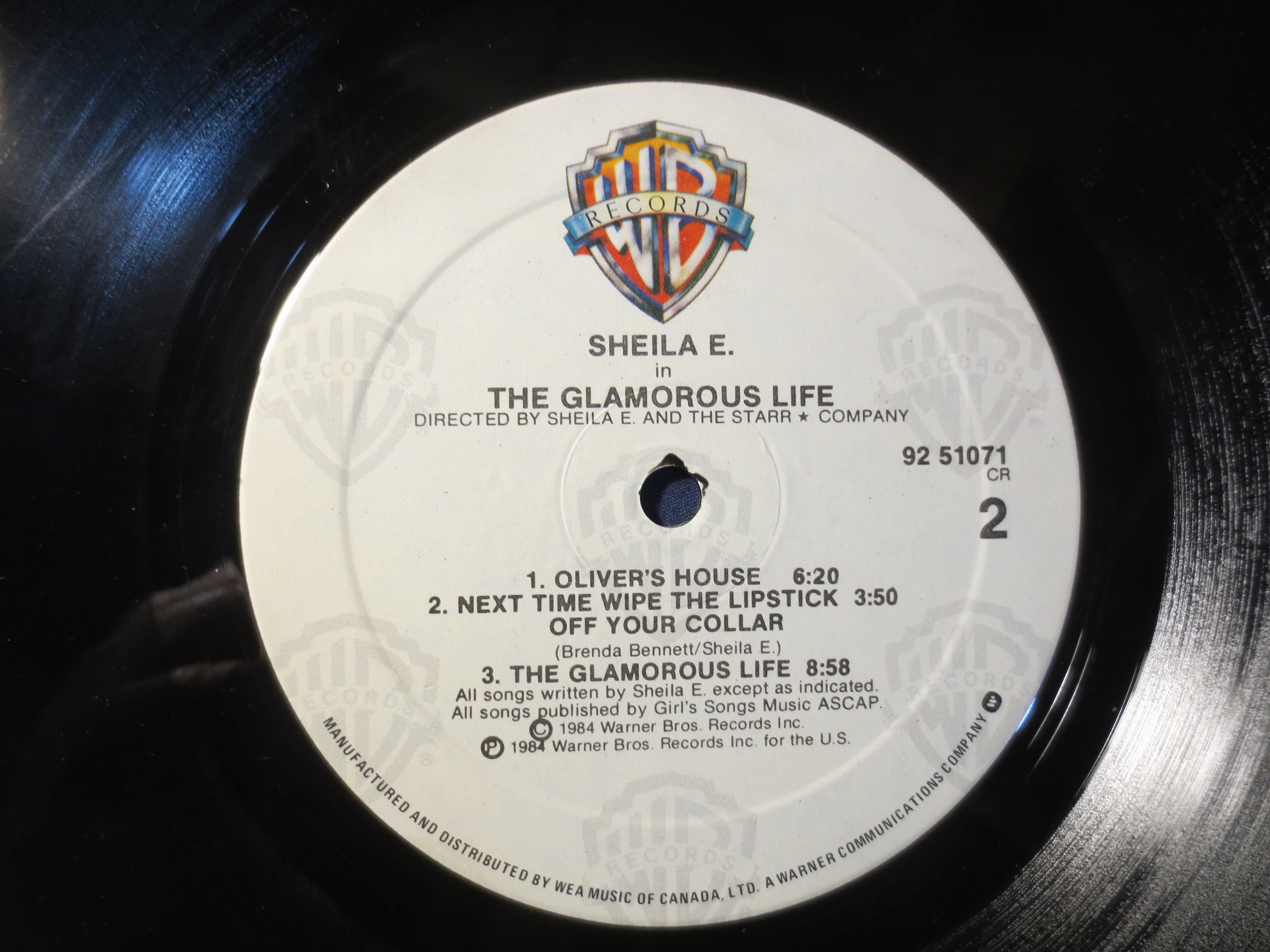 Sheila E. – The Glamorous Life (1984) Vinyl LP