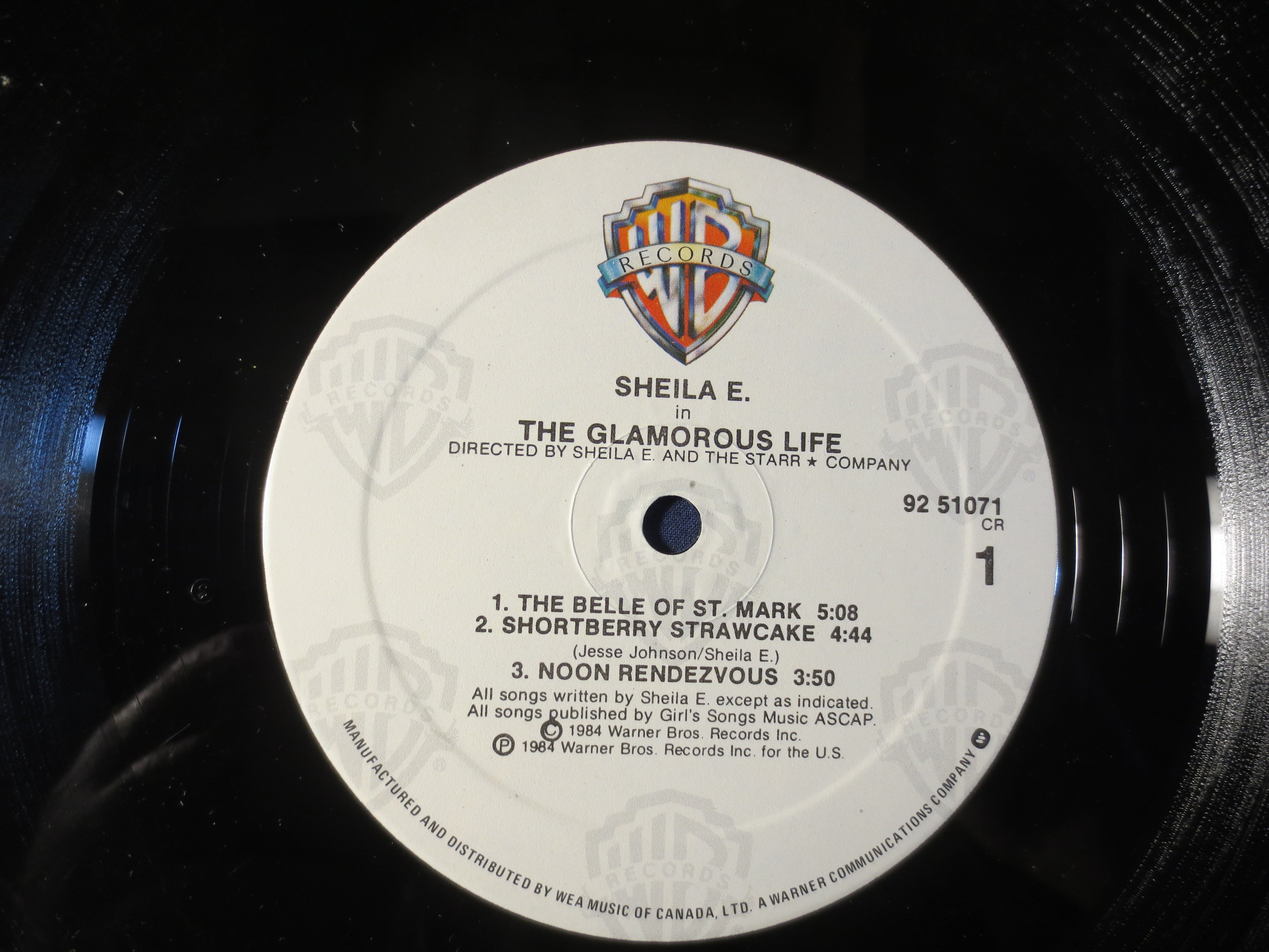 Sheila E. – The Glamorous Life (1984) Vinyl LP