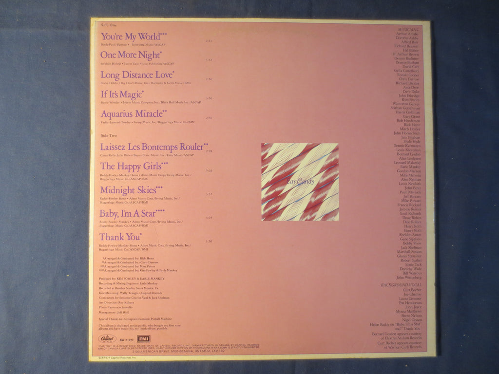 Helen Reddy – Ear Candy (1977) Vinyl LP