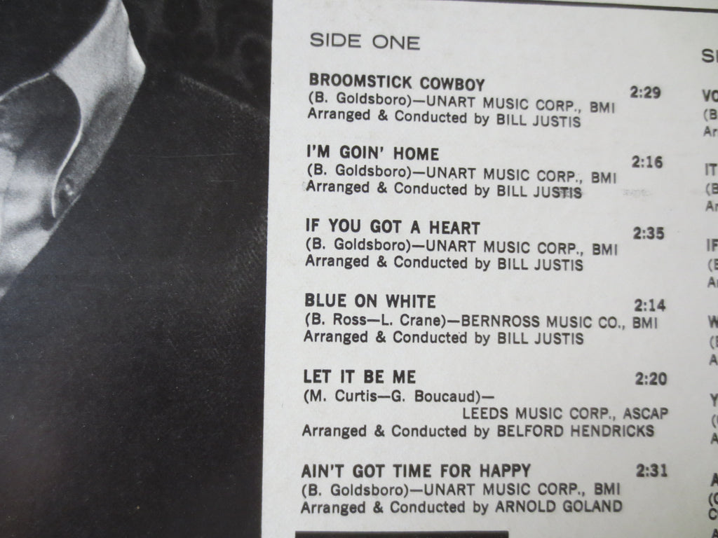 Bobby Goldsboro – Broomstick Cowboy (1965) Vinyl LP