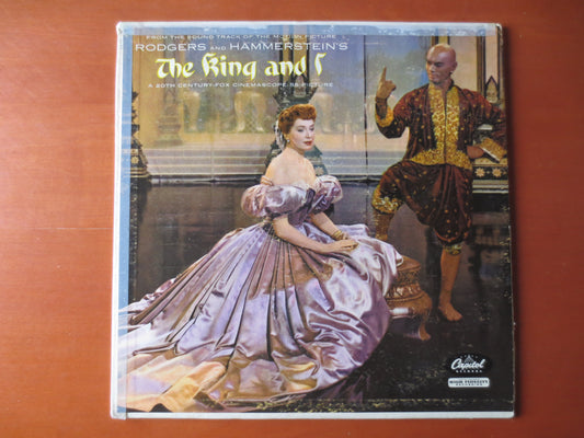 The KING and I, Movie SOUNDTRACK Lp, Deborah Kerr Album, Deborah Kerr Record, Yul Brynner Album, Vintage Vinyl, 1956 Records
