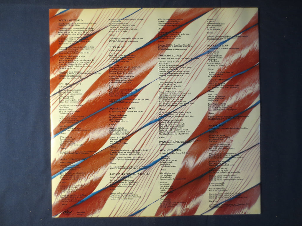 Helen Reddy – Ear Candy (1977) Vinyl LP