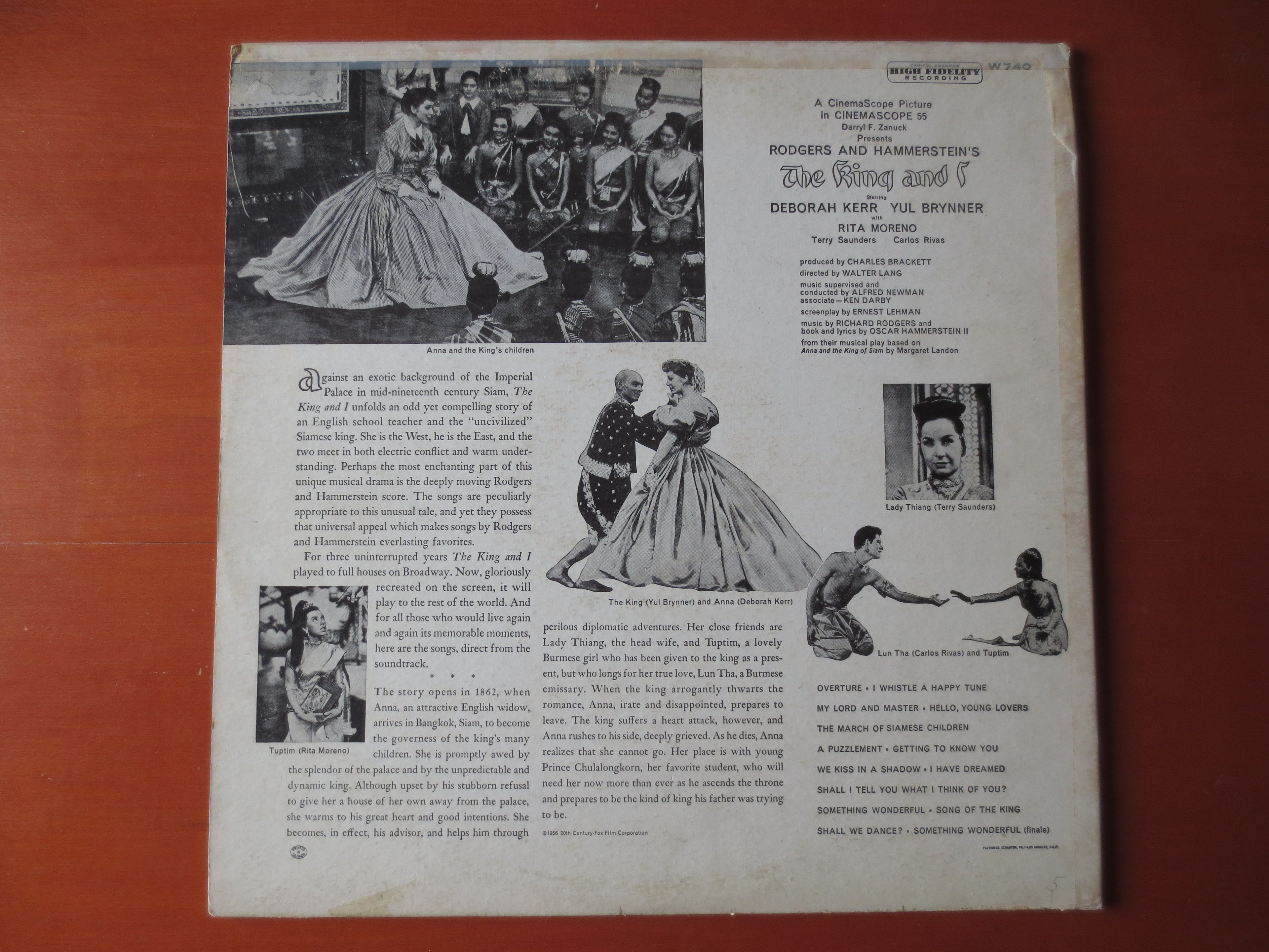 Various Artists – The King and I (Original Soundtrack) (1956) [Vinyl LP]