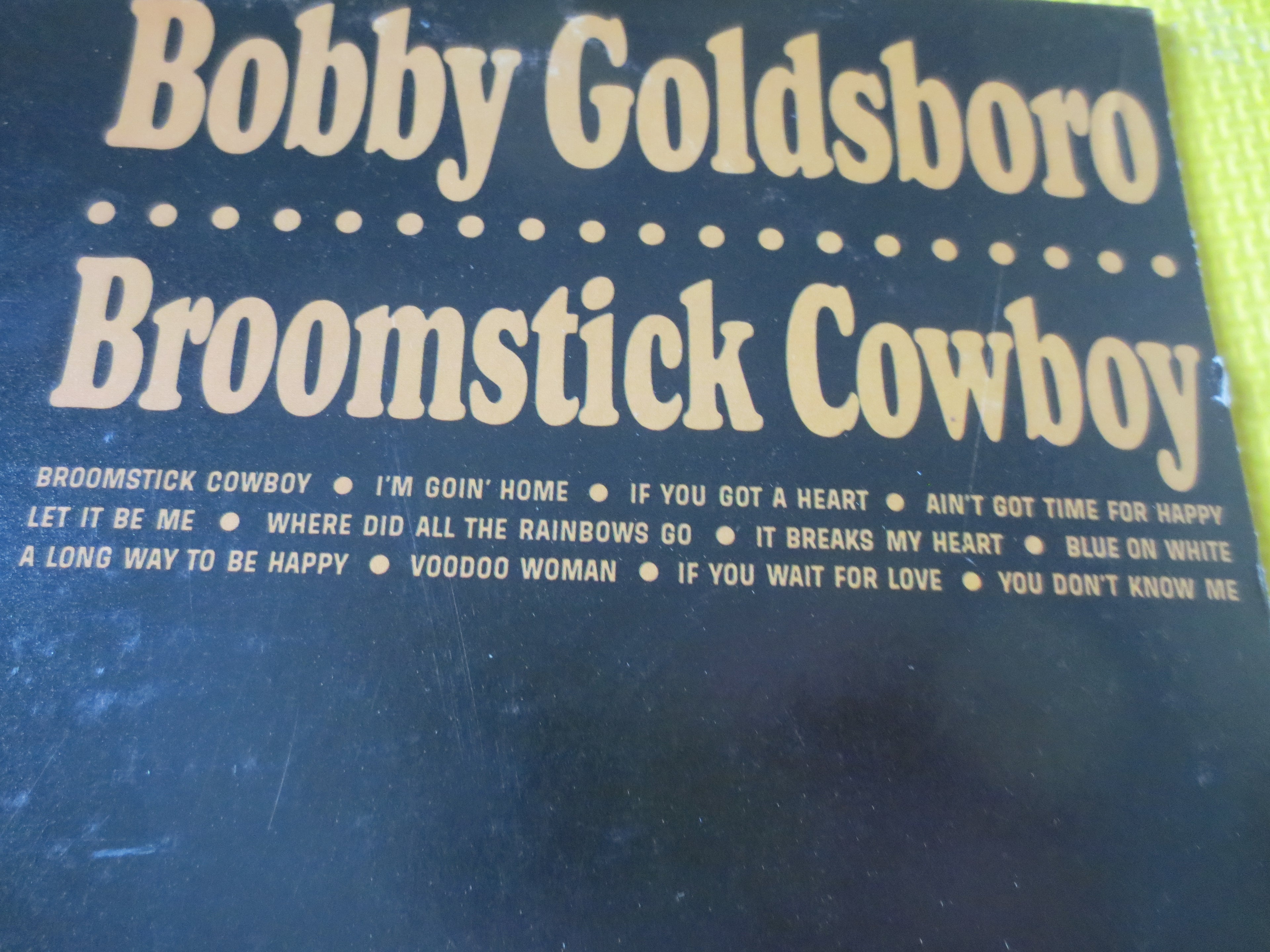 Bobby Goldsboro – Broomstick Cowboy (1965) Vinyl LP