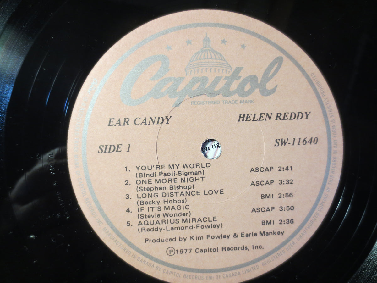 Helen Reddy – Ear Candy (1977) Vinyl LP