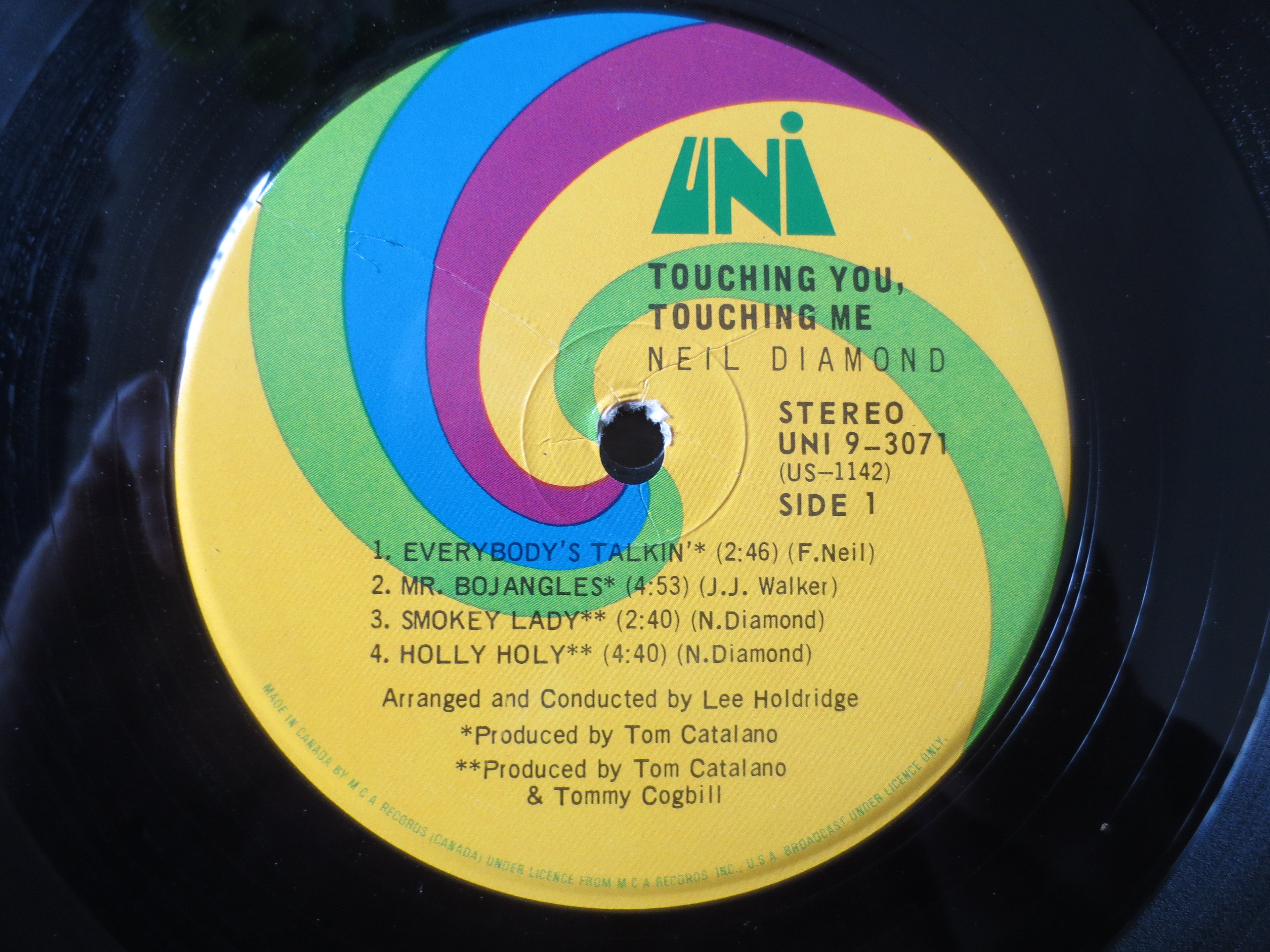 Neil Diamond – Touching You, Touching Me (1969) Vinyl LP