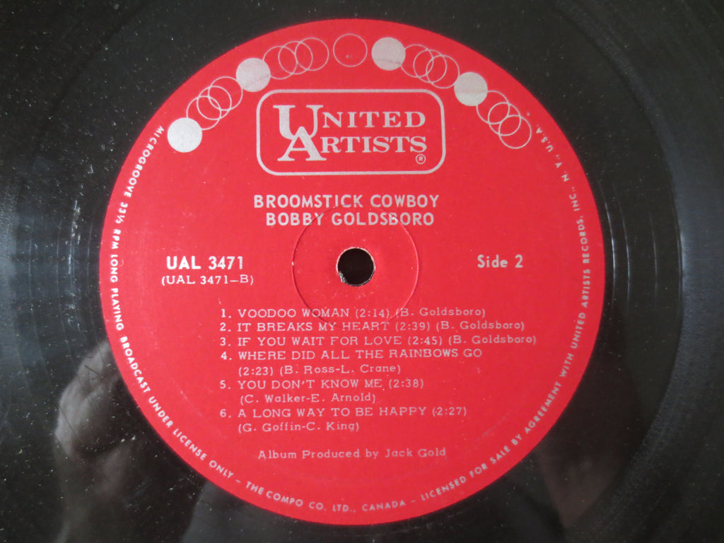 Bobby Goldsboro – Broomstick Cowboy (1965) Vinyl LP