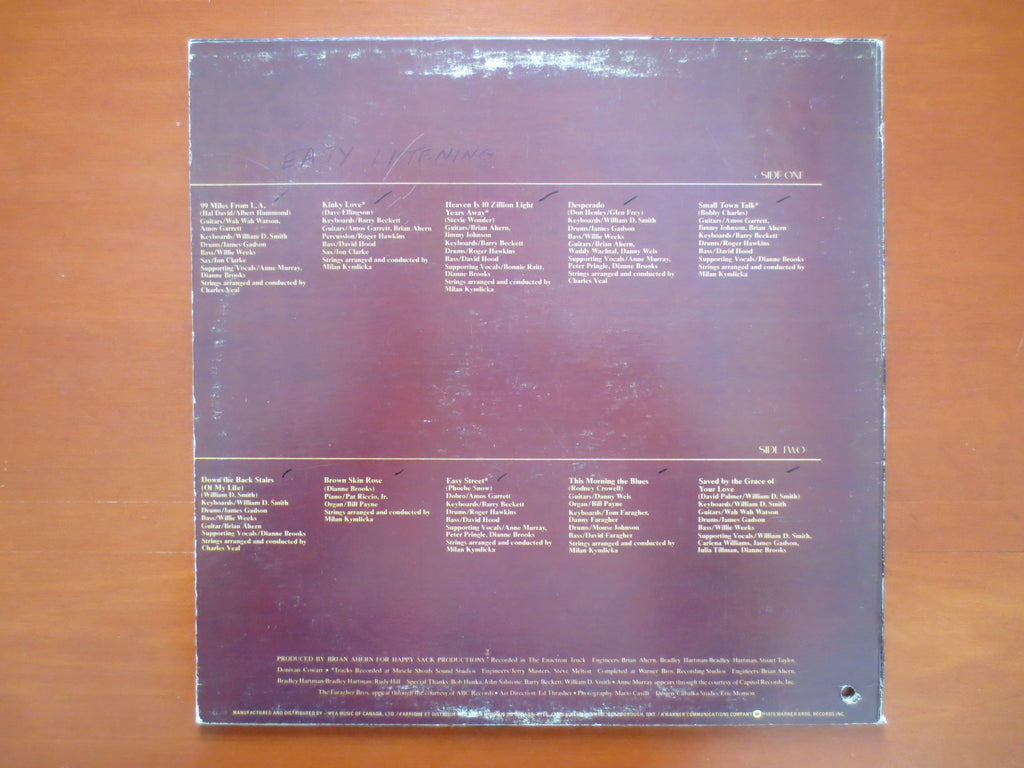 Dianne Brooks – Back Stairs of My Life (1976) Vinyl LP