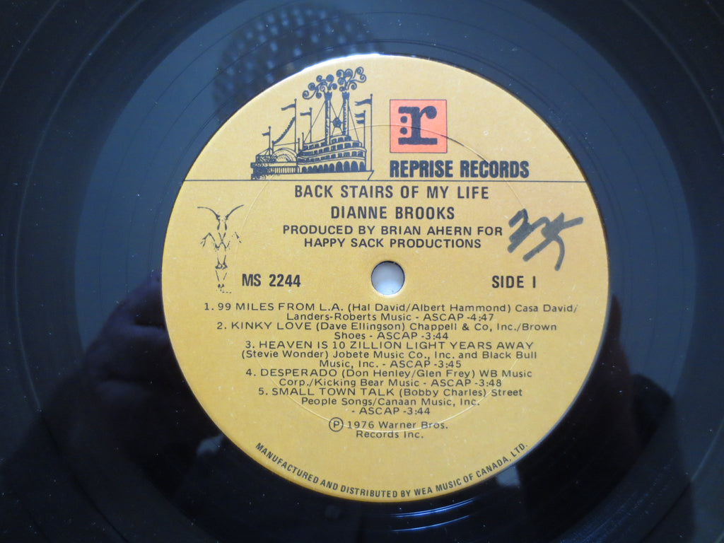 Dianne Brooks – Back Stairs of My Life (1976) Vinyl LP