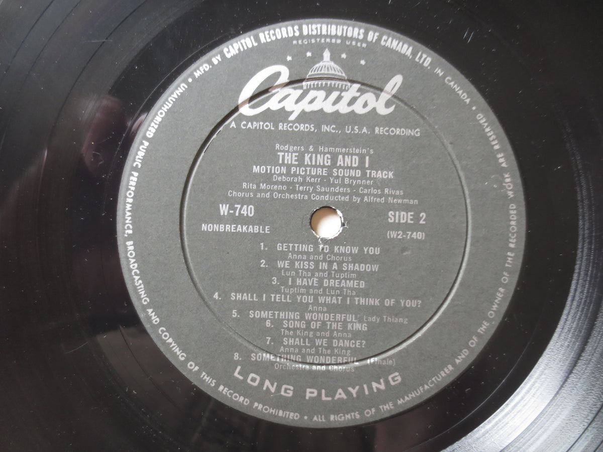 Various Artists – The King and I (Original Soundtrack) (1956) Vinyl LP