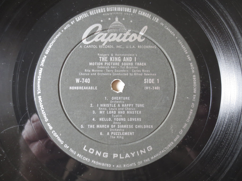 Various Artists – The King and I (Original Soundtrack) (1956) Vinyl LP