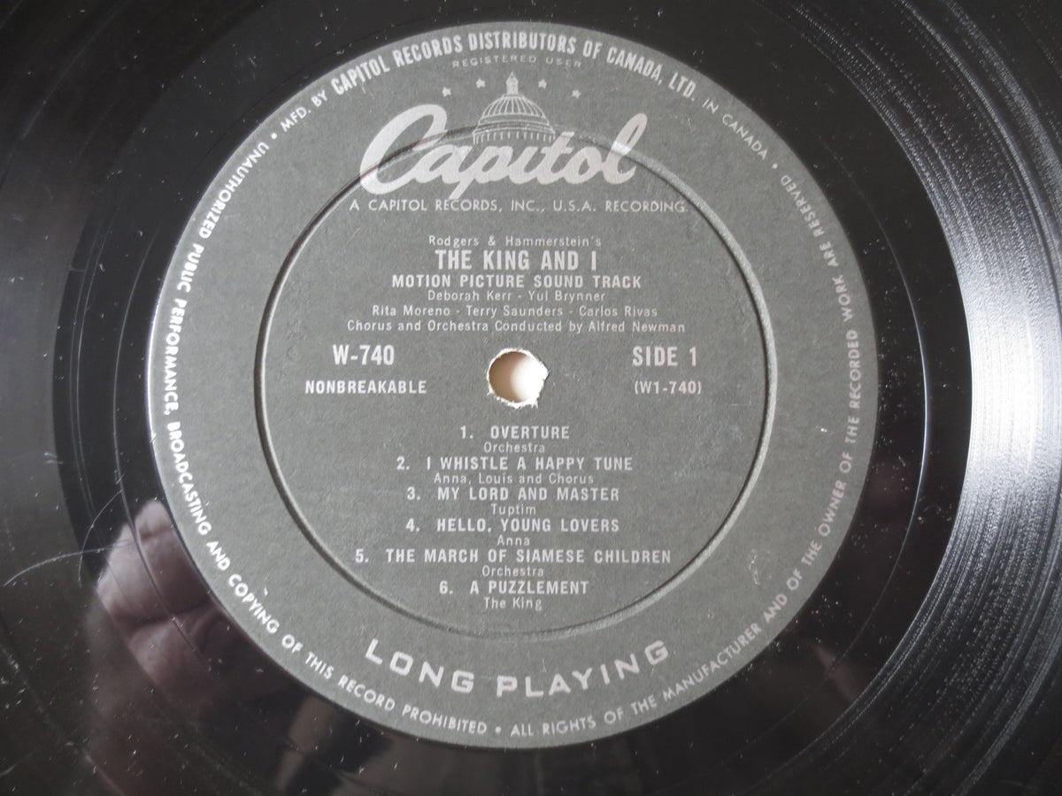Various Artists – The King and I (Original Soundtrack) (1956) Vinyl LP