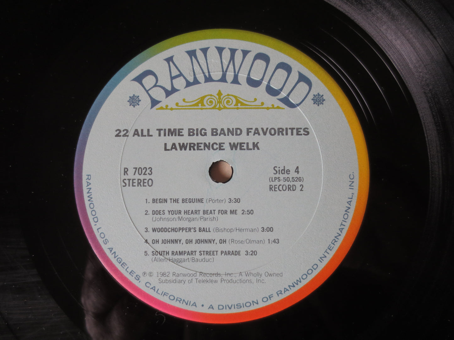 LAWRENCE WELK, TWO Records, Lawrence Welk Albums, Lawrence Welk Record, Vintage Vinyl, Vinyl Records, Jazz, 1982 Records