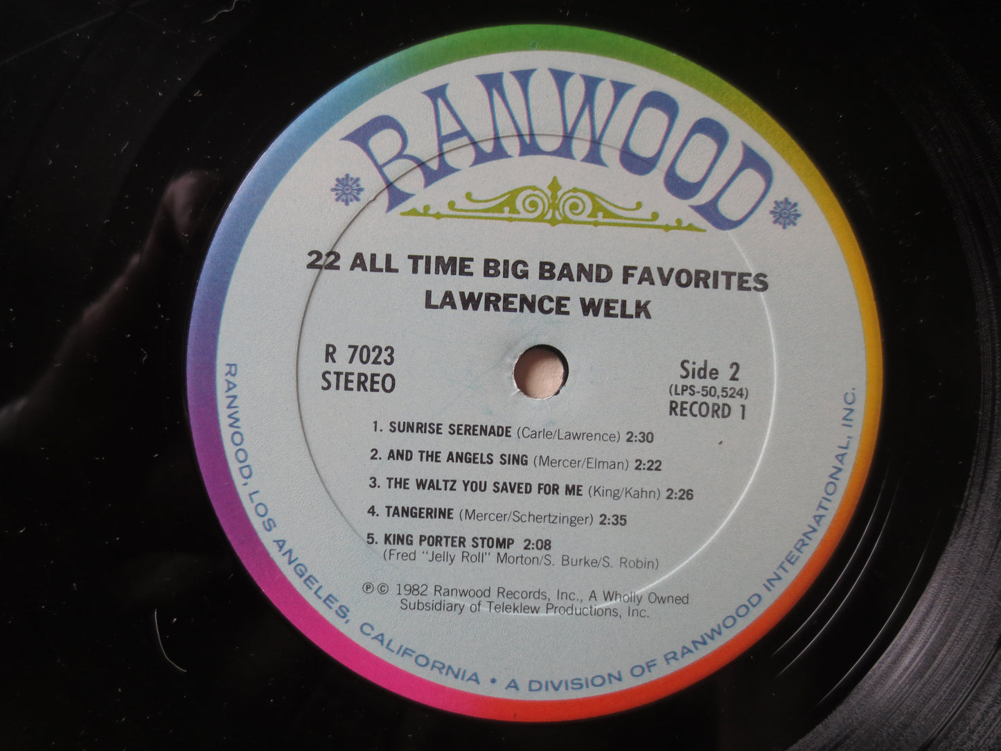 LAWRENCE WELK, TWO Records, Lawrence Welk Albums, Lawrence Welk Record, Vintage Vinyl, Vinyl Records, Jazz, 1982 Records
