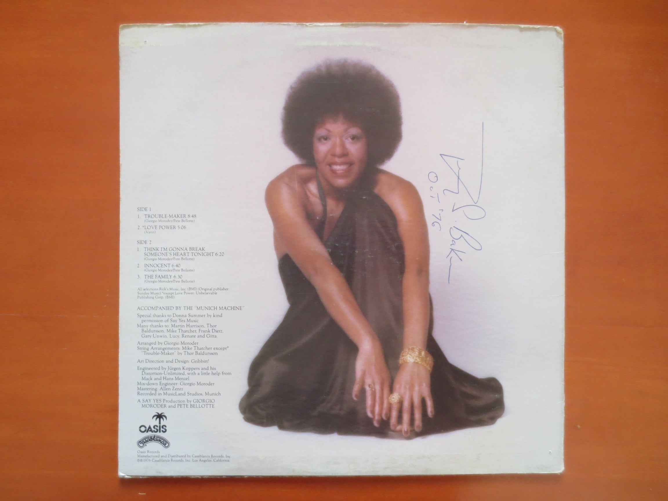 Roberta Kelly – Trouble Maker (1976) Vinyl LP