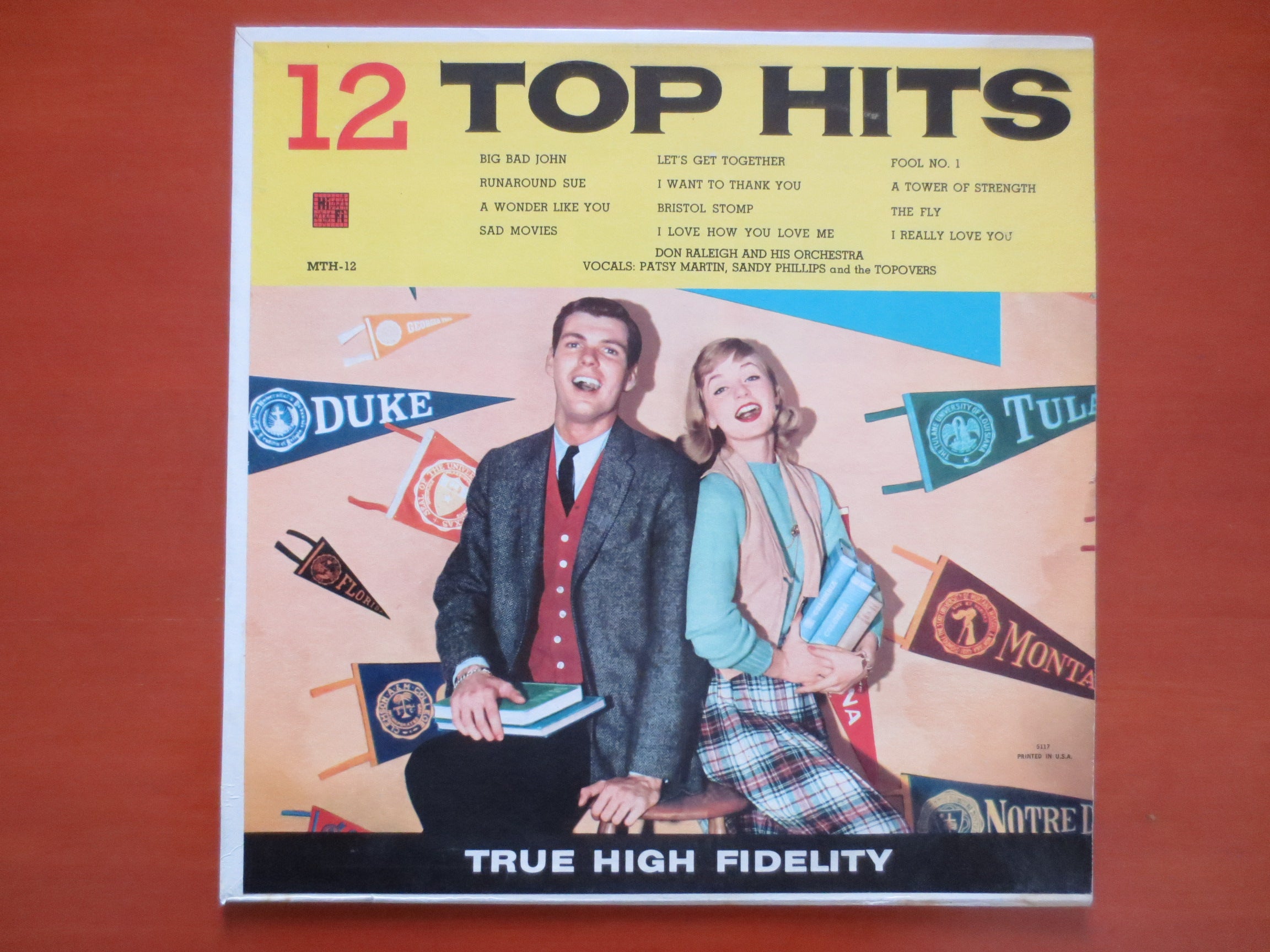 12 Top Hits (1960) Vinyl LP