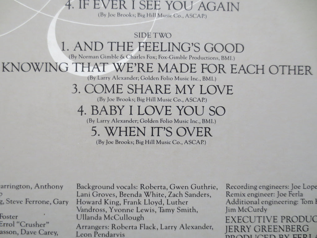 Roberta Flack – Roberta Flack (1978) Vinyl LP