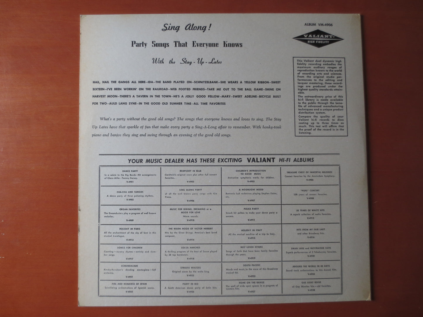 The STAY-UP-LATES, Sing Along Records, Party Records, Vintage Vinyl, Record Vinyl, Records, Party Albums, Lps, 1960 Records