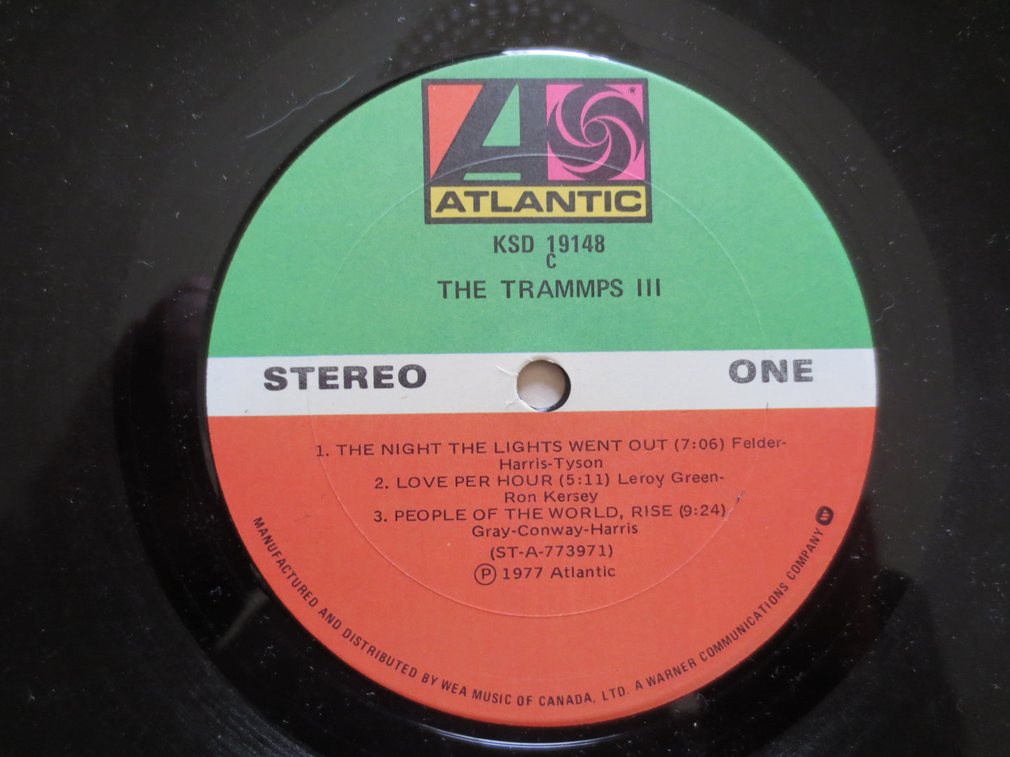 The TRAMMPS, The TRAMMPS Record, The TRAMMPS Lp, The Trammps Vinyl, Disco Lp, Vintage Vinyl, Vinyl Album, 1977 Records