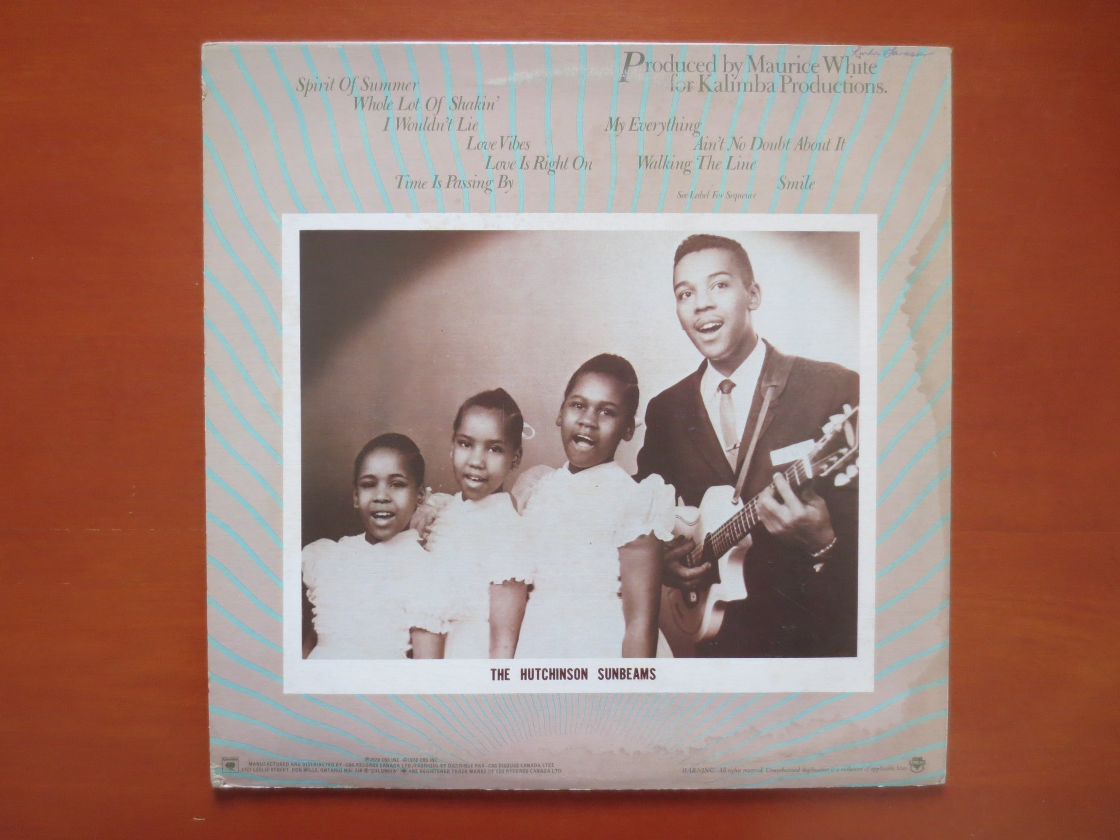 The Emotions – Sunbeam (1978) Vinyl LP