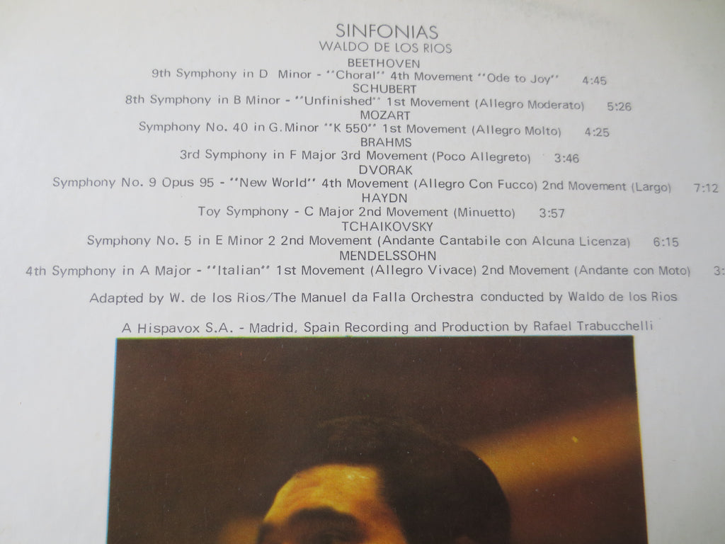 Waldo de los Ríos – Sinfonias (1970) Vinyl LP