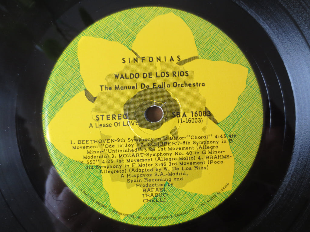 Waldo de los Ríos – Sinfonias (1970) Vinyl LP