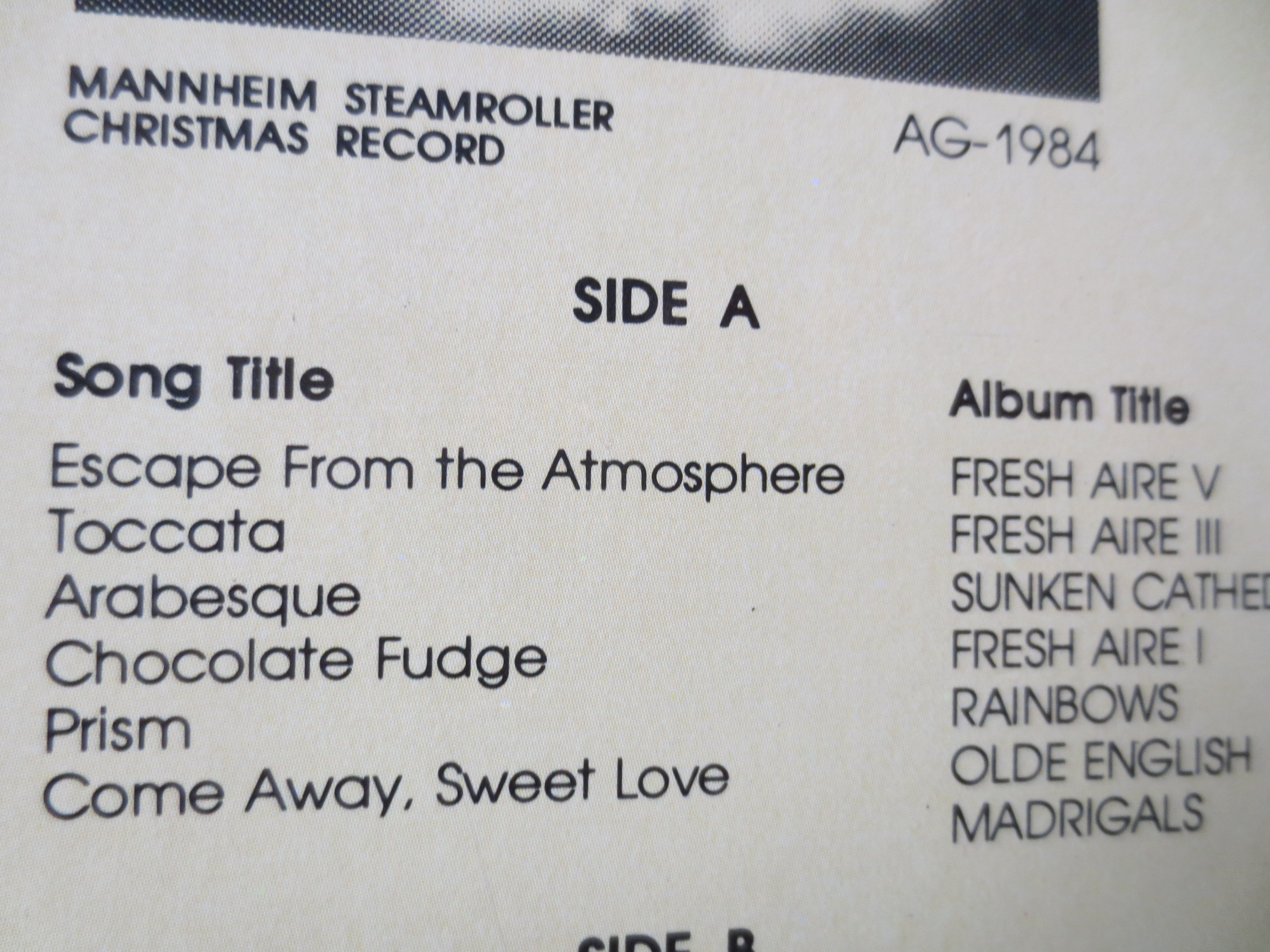 American Gramaphone – Sampler III (1984) Vinyl LP