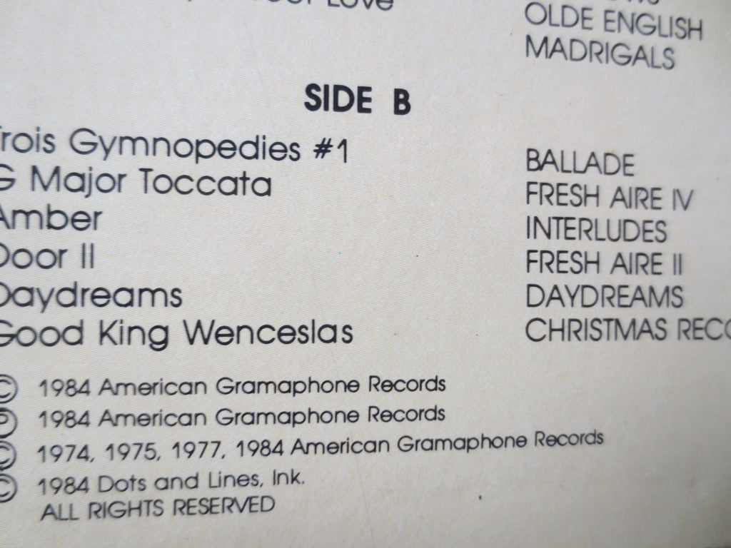 American Gramaphone – Sampler III (1984) Vinyl LP