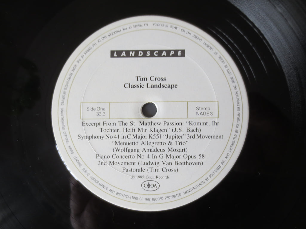 Tim Cross – Classic Landscape (1985) Vinyl LP