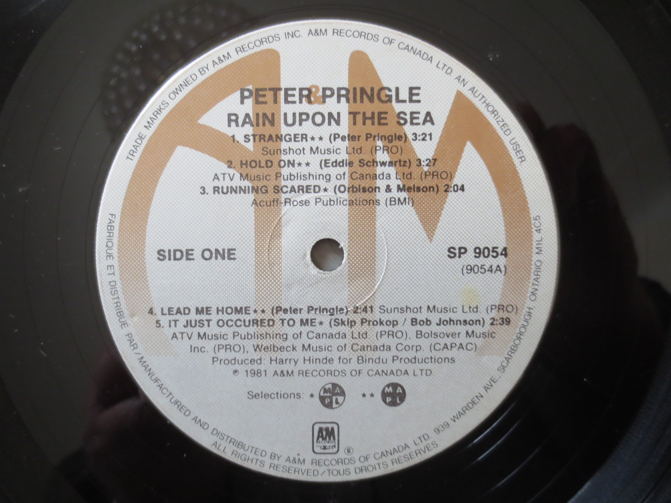 Peter Pringle – Rain Upon the Sea (1981) Vinyl LP