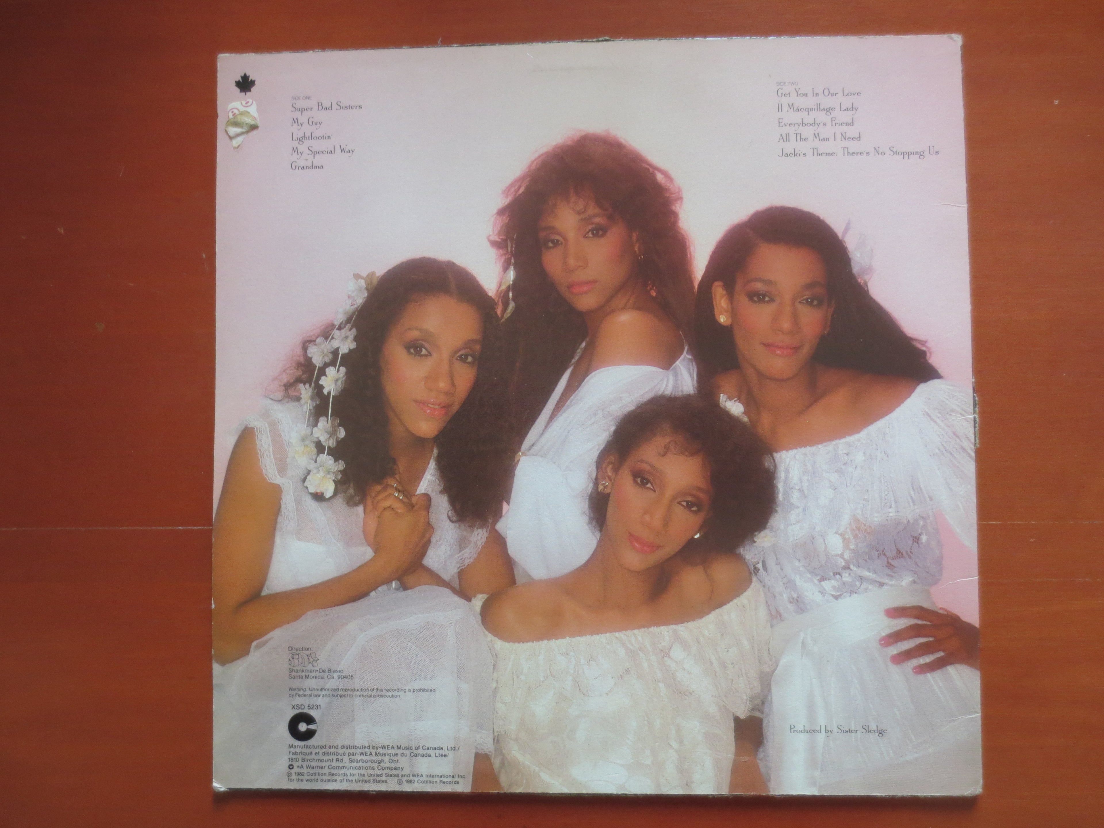 Sister Sledge – The Sisters (1982) Vinyl LP