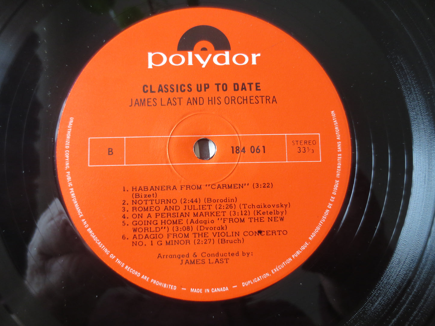 JAMES LAST, CLASSICS Up To Date, James Last Record, James Last Albums, Vintage Vinyl, James Last Vinyl, Vinyl, 1966 Records