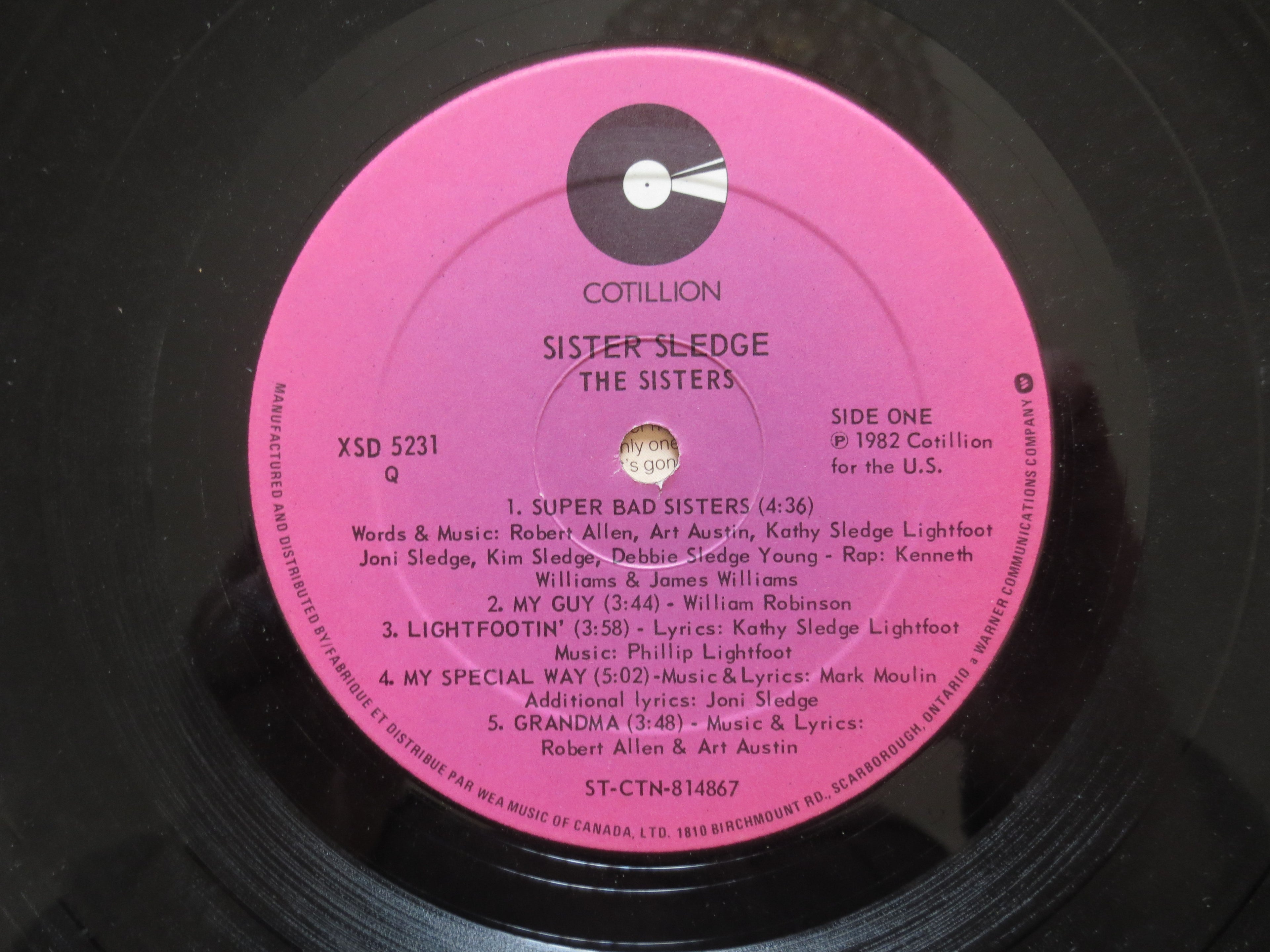 Sister Sledge – The Sisters (1982) Vinyl LP