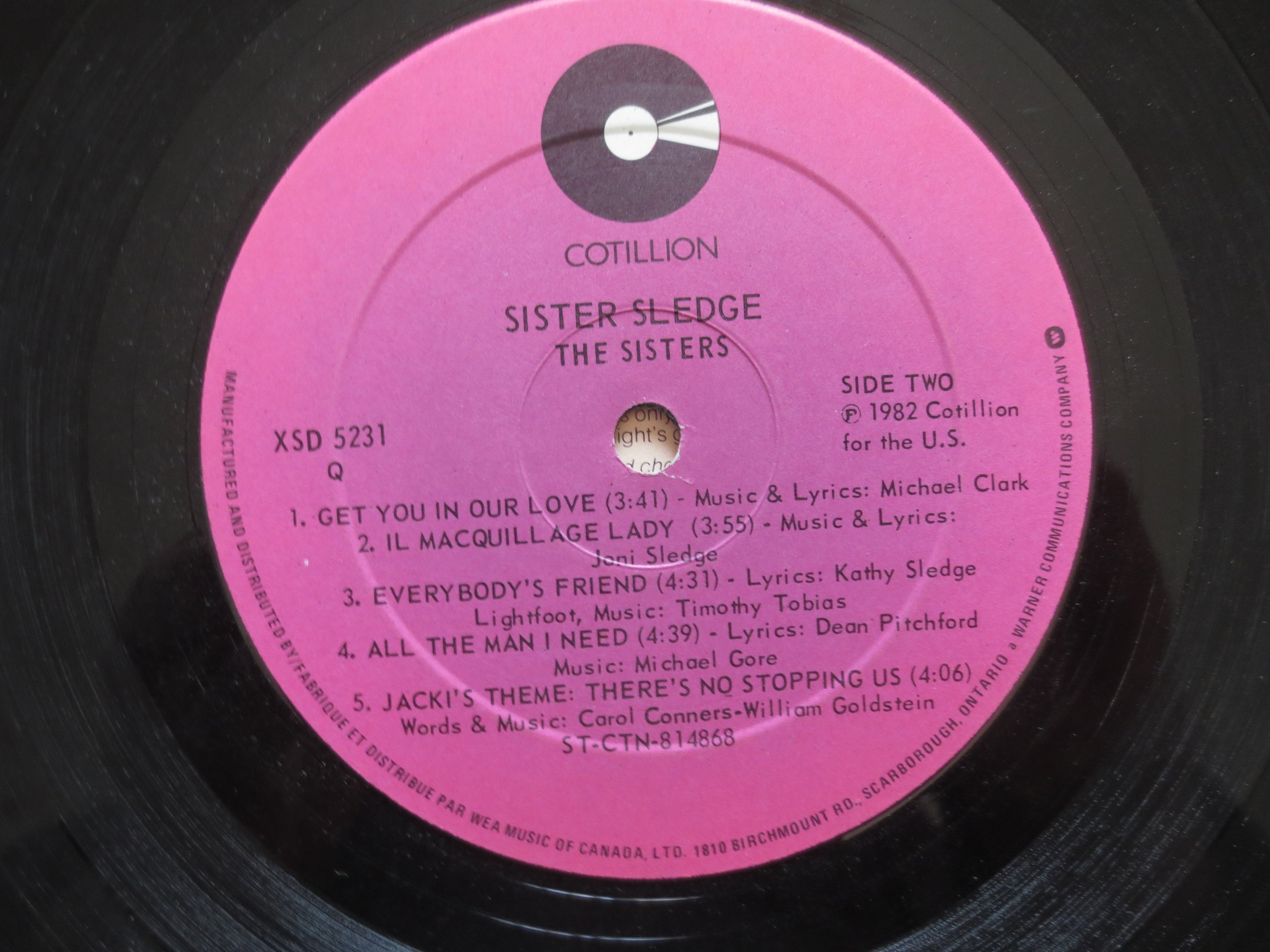 Sister Sledge – The Sisters (1982) Vinyl LP
