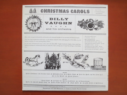 Billy Vaughn – Christmas Album (1958) Vinyl LP