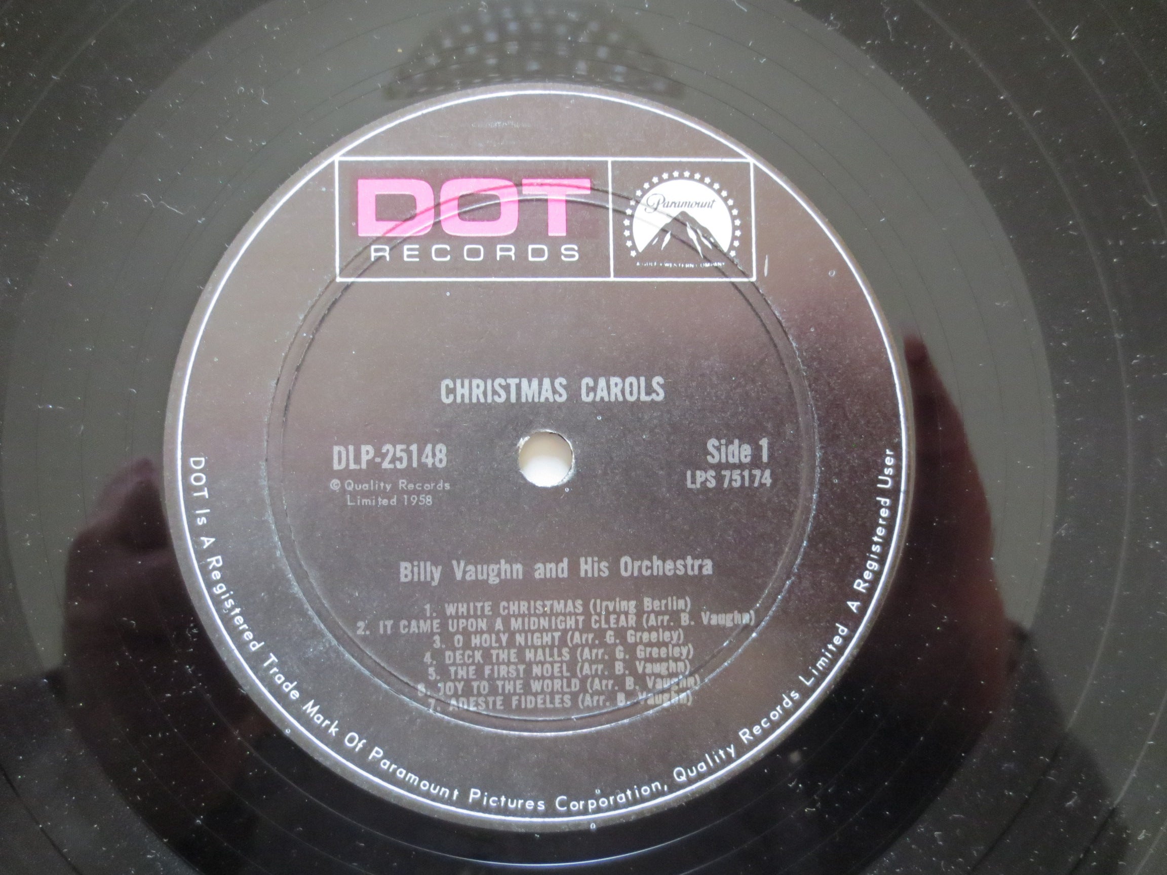 Billy Vaughn – Christmas Album (1958) Vinyl LP