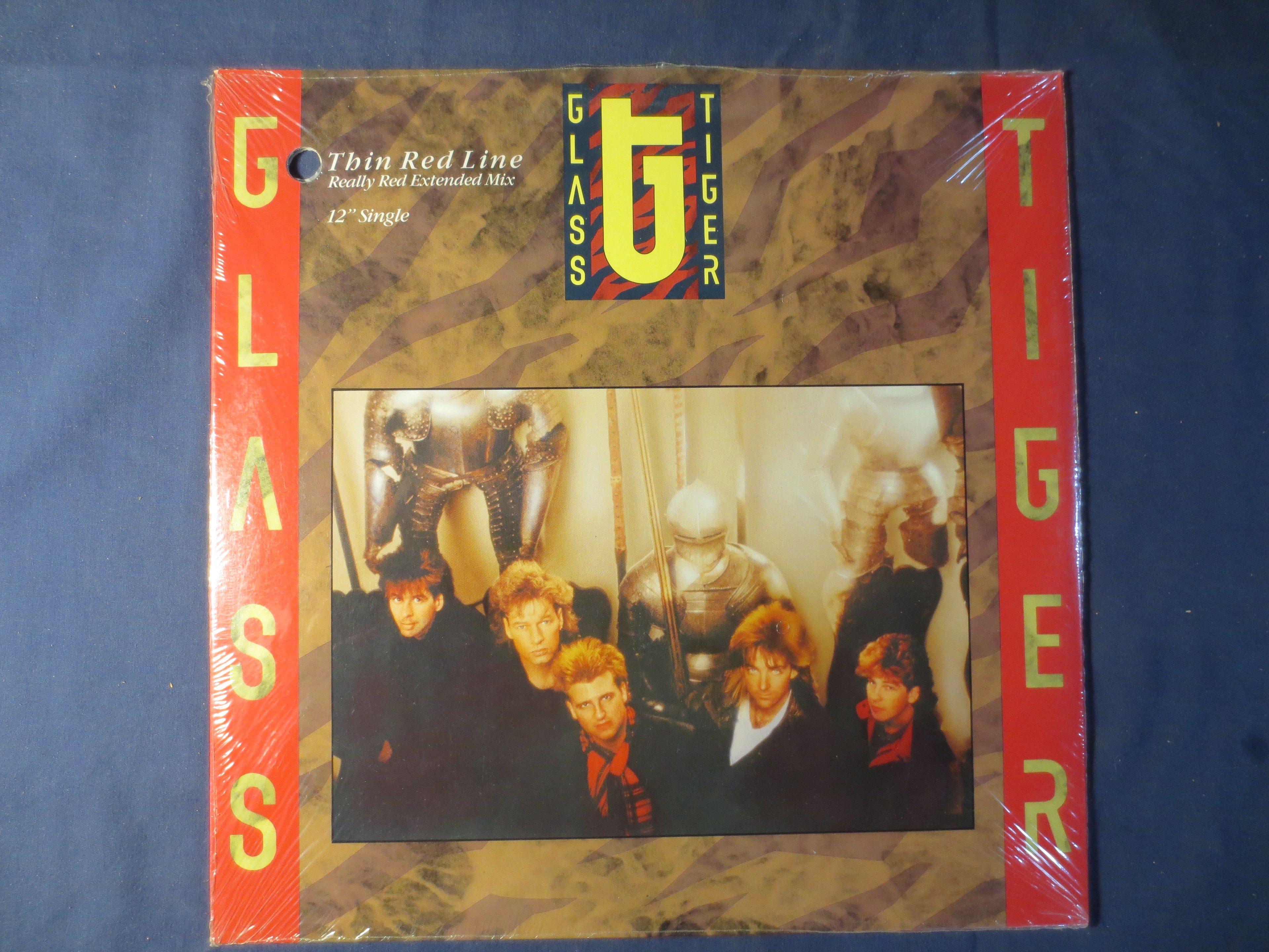 Glass Tiger – Thin Red Line (1986) Vinyl LP — Factory Sealed