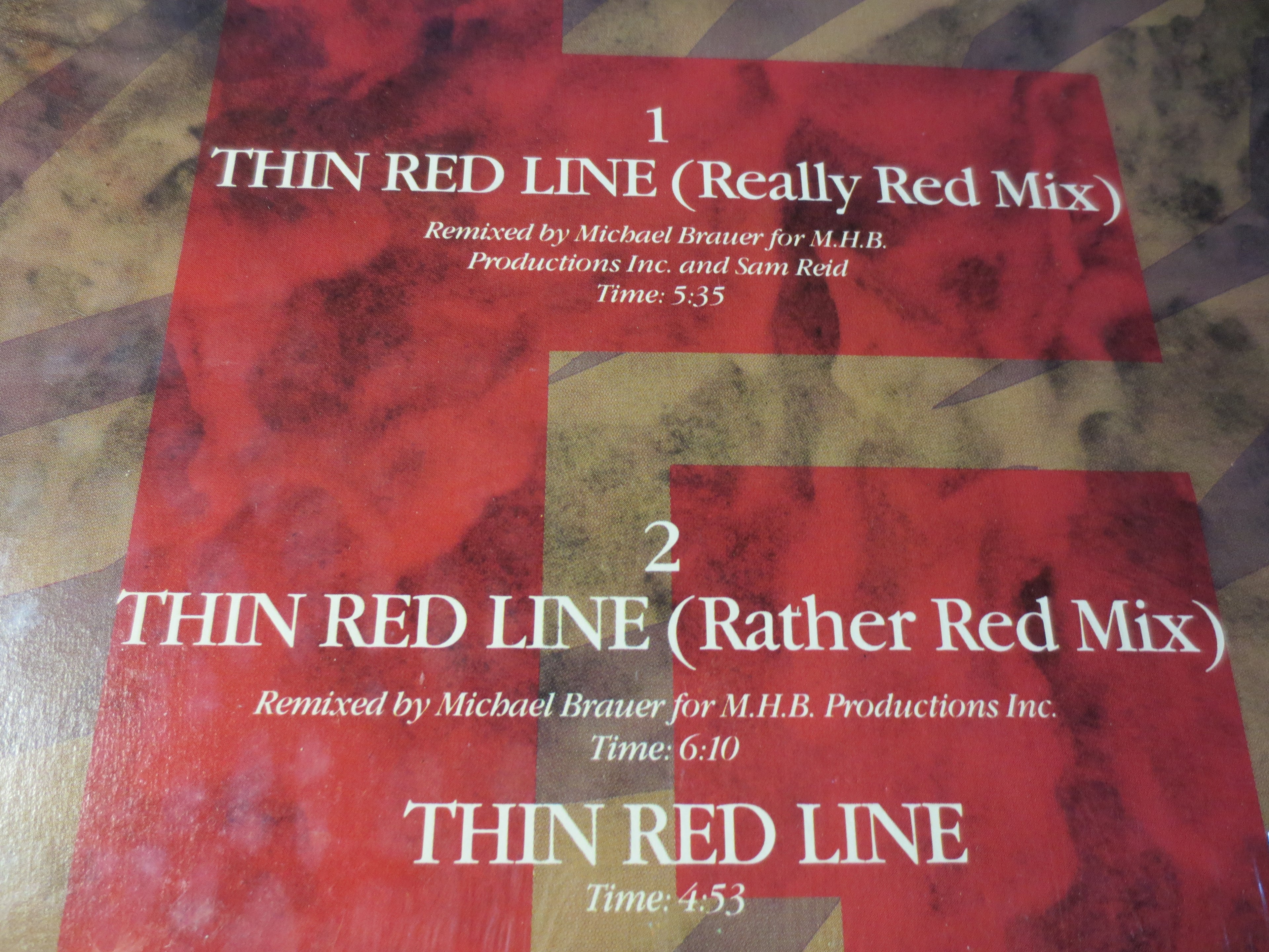 Glass Tiger – Thin Red Line (1986) Vinyl LP — Factory Sealed