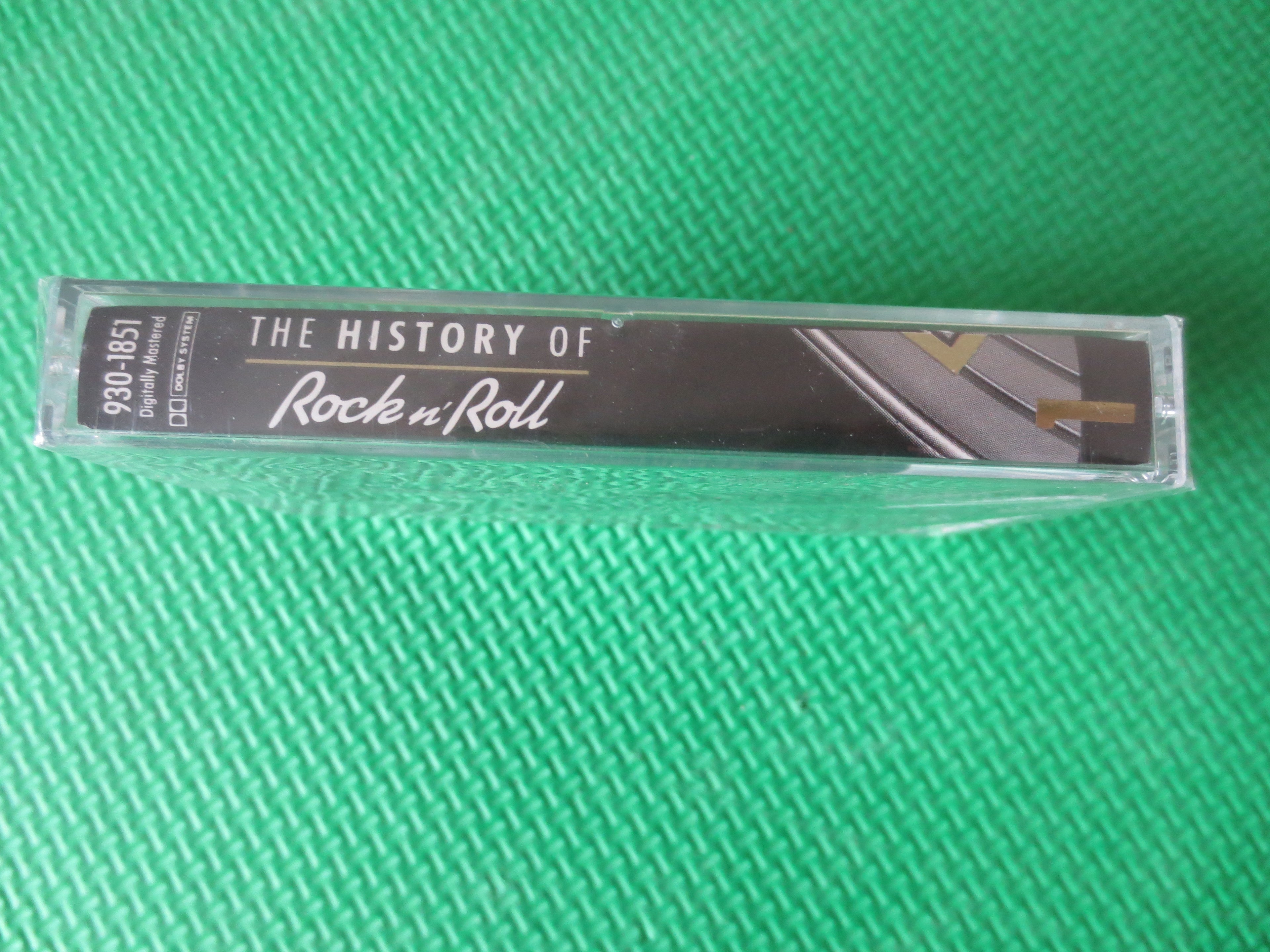 History of Rock and Roll – Volume 1 (1990) Cassette – Factory Sealed