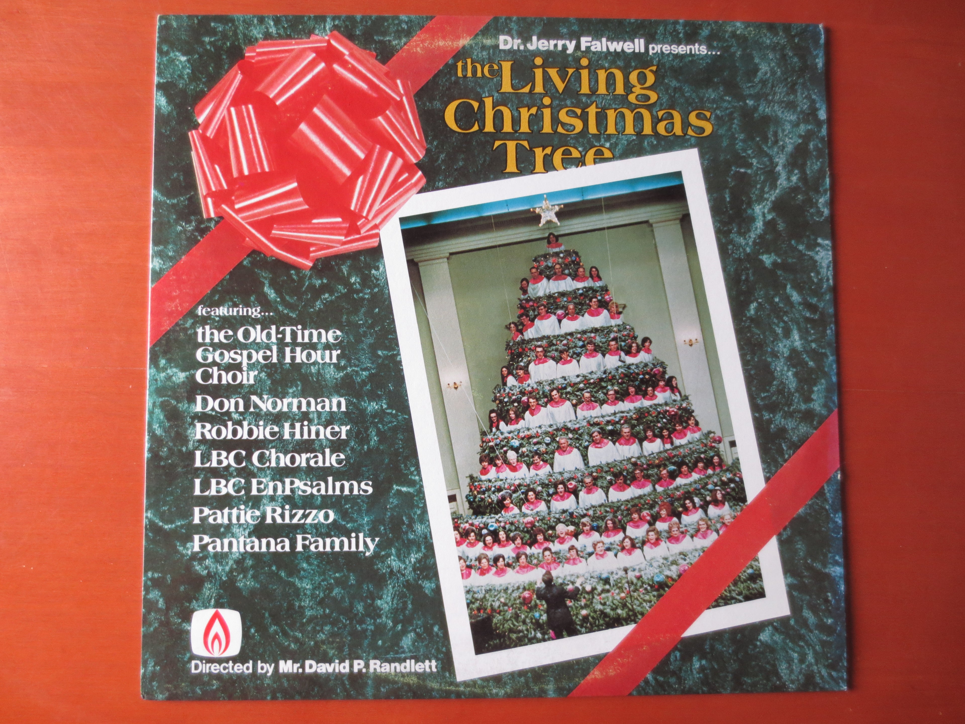 Dr. Jerry Falwell – The Living Christmas Tree (1973) Vinyl LP