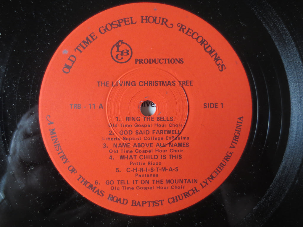Dr. Jerry Falwell – The Living Christmas Tree (1973) Vinyl LP
